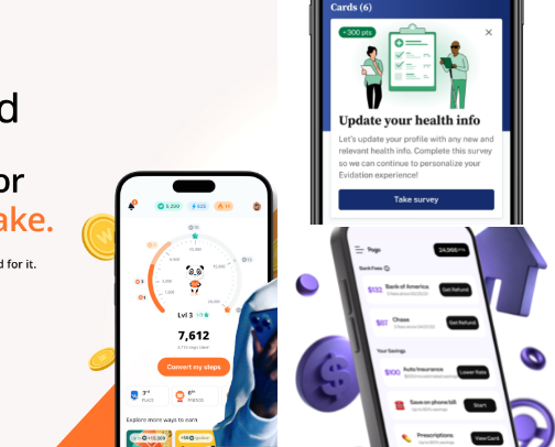 These Apps Help You Earn Money By Walking, Playing Games, Scanning Receipts, and more! cover photo collage