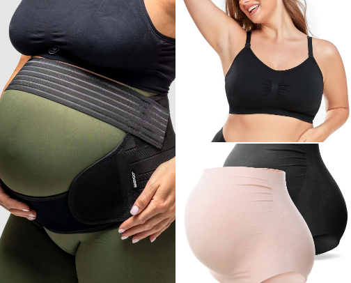 Maternity Must Haves for Plus Sized Moms cover photo collage