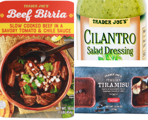 Lazy easy Trader Joe’s favs cover photo collage