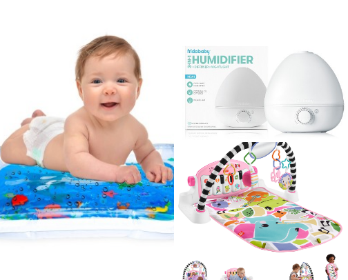 Baby essentials cover photo collage