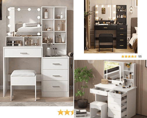 Glam Vanity Vibes: Unleash Your Inner Diva cover photo collage