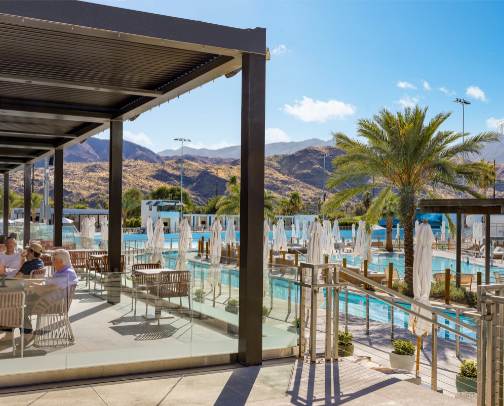 Palm Springs vibes cover photo collage