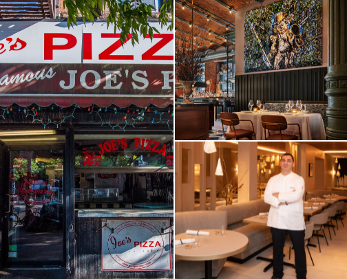 Best Food & Must-Try Restaurants in NYC 🍕🍣🥂 cover photo collage