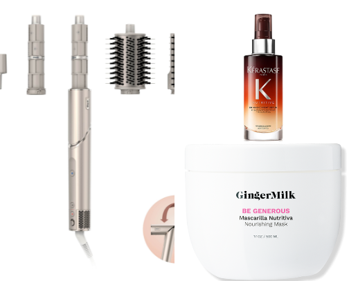 My Go-To Hair Products & Styling Tools cover photo collage