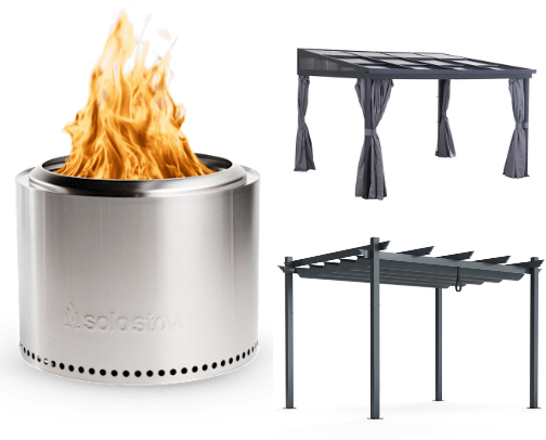 Outdoor Living cover photo collage