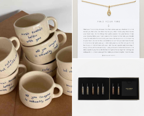 Sentimental and meaningful gifts cover photo collage