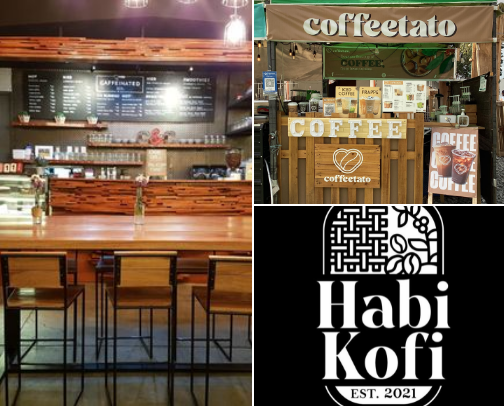 Coffee that keeps me coming back ☕ cover photo collage