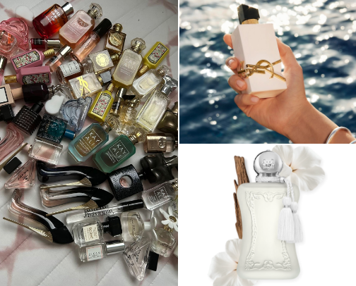 Best perfumes 💕✨ cover photo collage