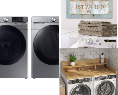 Laundry Room Vibes cover photo collage