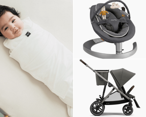 Baby essentials cover photo collage