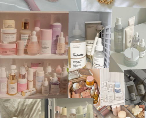 skincare I trust with my unpredictable skin cover photo collage