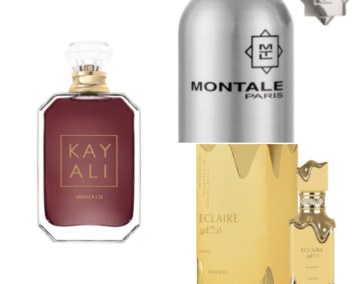 Products that will have you smell like cake cover photo collage