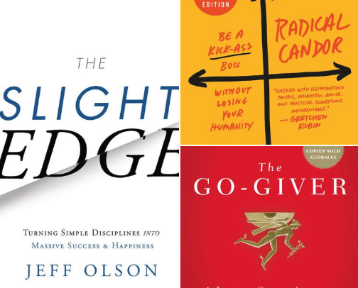 Books I read for work and actually enjoyed cover photo collage