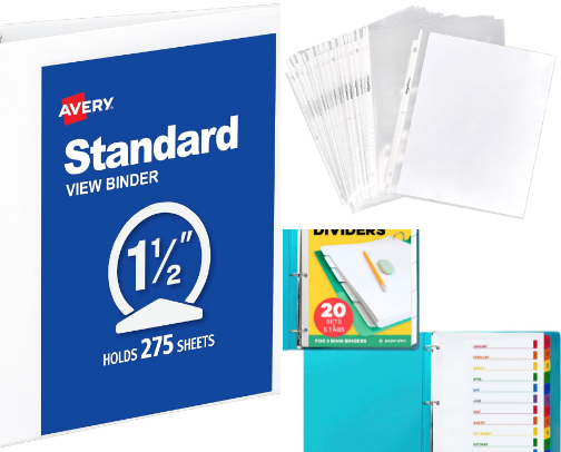 Build Your Binder cover photo collage