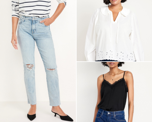 Old Navy Midsize Picks: Cute, Affordable, Comfy cover photo collage