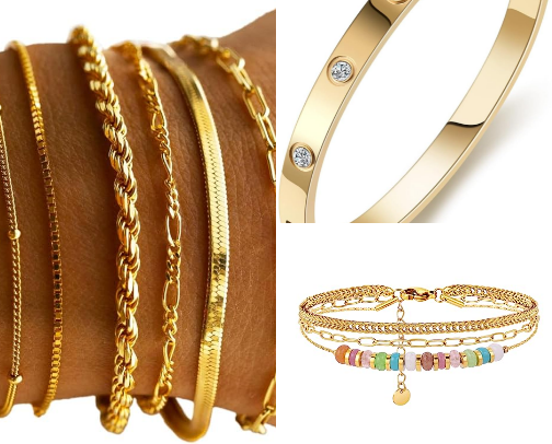 How to Stack Bracelets Without Looking Overdone cover photo collage
