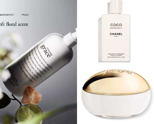 Body Lotions, Help your skin become silk.💯 cover photo collage