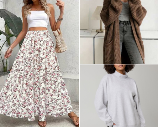 Fall fashion cover photo collage