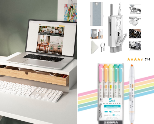 Home Office Essentials | Spend Your Work From Home Stipend 👩🏻‍💻 cover photo collage