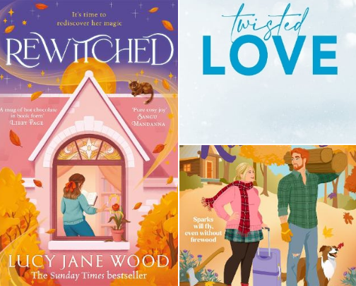 This week's book recs cover photo collage