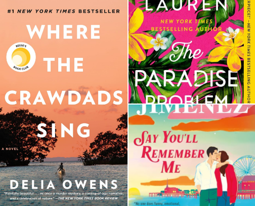 10 fiction books that keep the summer vibe going cover photo collage