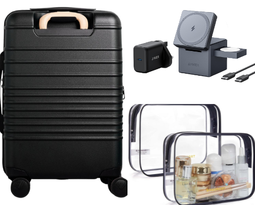 The Ultimate Carry-On Only Packing List (Smart Travel Gear 2026) cover photo collage