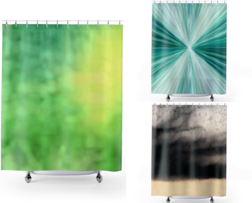 MY Fave ETSY Shower Curtains cover photo collage