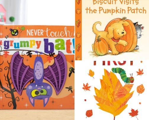 Fall Books for Babies & Toddlers cover photo collage