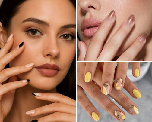 Nail the Look with Trendy Styles that Speak Chic cover photo collage