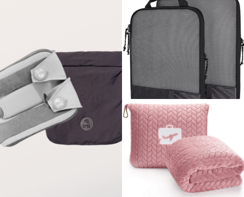 Best Travel Gear Essentials for Road Trips & Flights cover photo collage