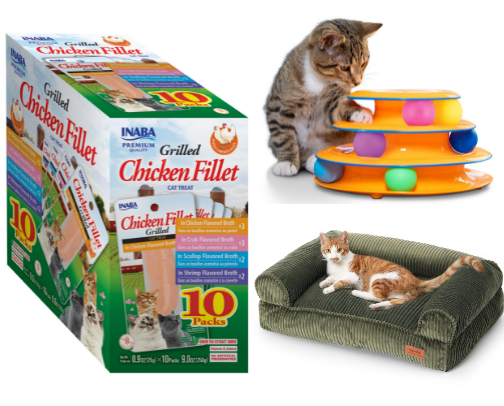 My Cat's Favorite Things cover photo collage