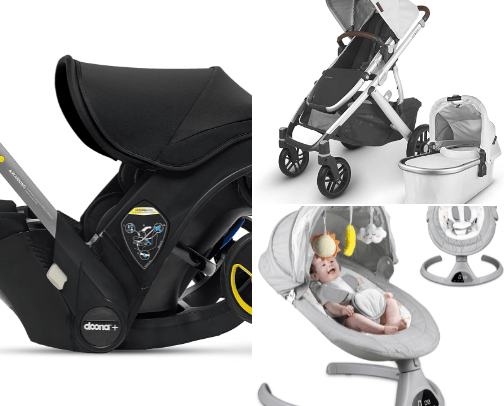 Baby essentials cover photo collage