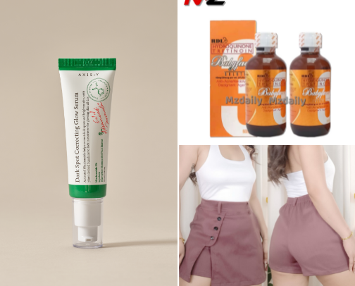 Skincare's product cover photo collage