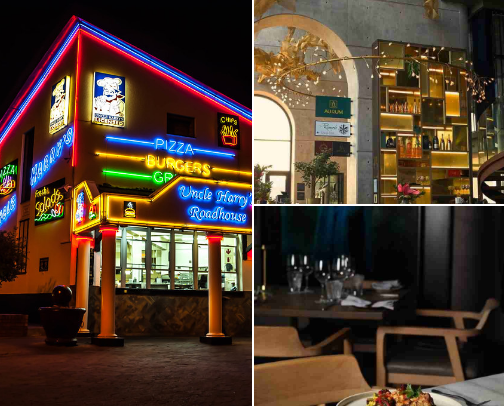 Top Restaurants Around Gauteng cover photo collage