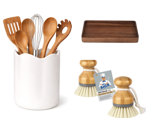 Kitchen Essentials & Counter Styling cover photo collage
