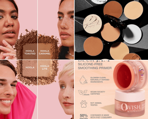 Makeup products that make your skin look flawless 💄 cover photo collage