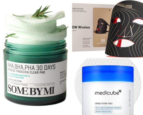 Skincare that helps my acne prone combination skin! cover photo collage