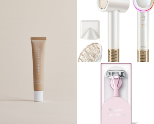 fav beauty recs💕 cover photo collage