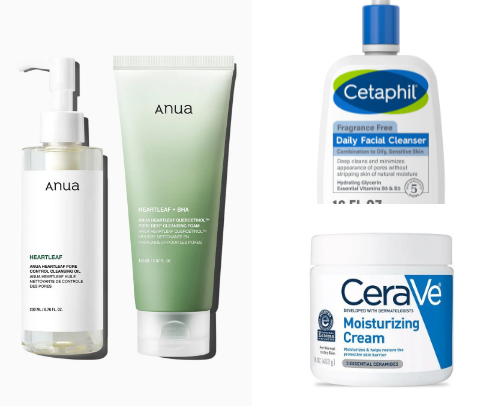 essential to every skincare routine cover photo collage