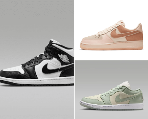 Let's choose some shoes for spring from Nike cover photo collage