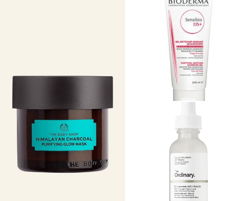 Best ever Skin care products for oily skin cover photo collage