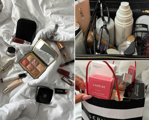 the OG makeup products I will always repurchase 🛍️ cover photo collage