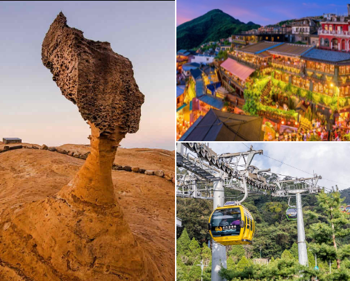 Most Scenic & Instagrammable Spots in Taiwan You Can’t Miss! cover photo collage