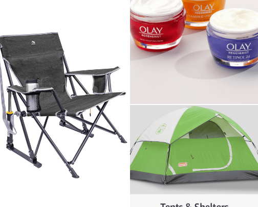 The great outdoors...Tent or RV cover photo collage
