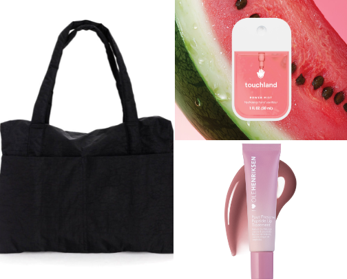 hot girl travel essentials cover photo collage