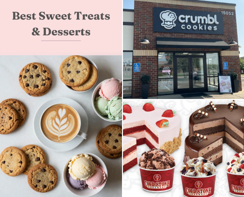 Best Sweet Treats & Desserts cover photo collage