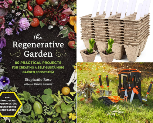 Gardening Supplies for New Green Thumbs cover photo collage