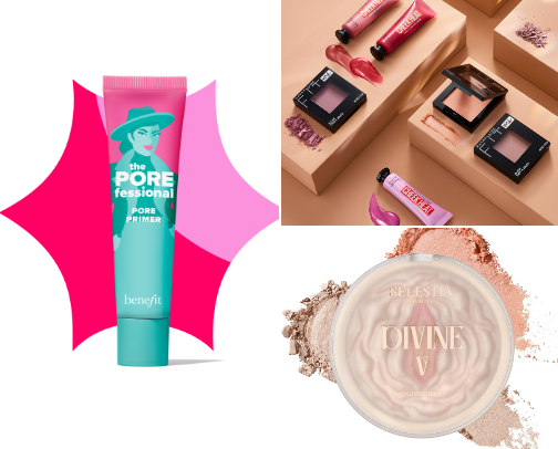 Oily skin make up must haves cover photo collage