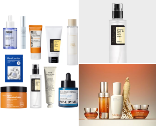 My favorite beauty recs cover photo collage