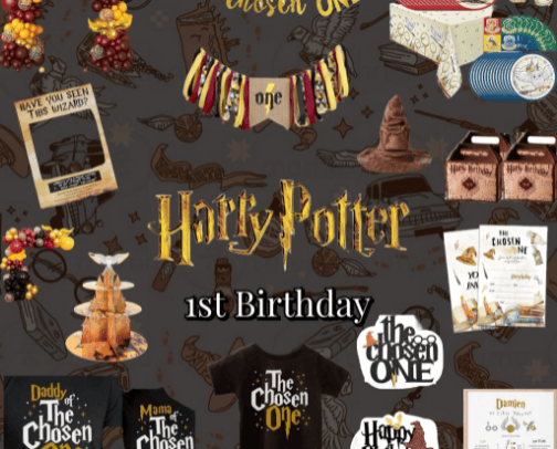 First Birthday cover photo collage
